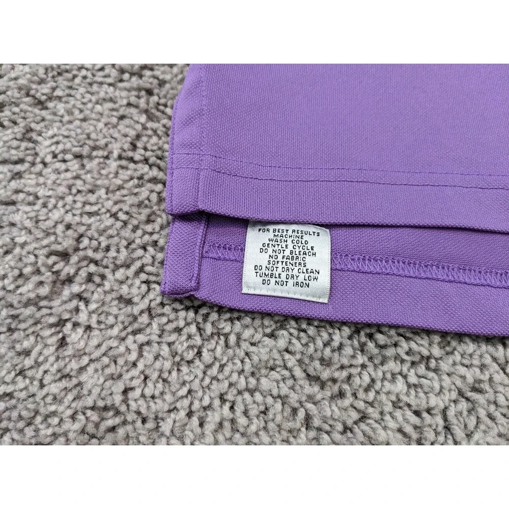 Vintage Peter‎ Millar Polo Shirt Mens Extra Large Purple Made in Korea